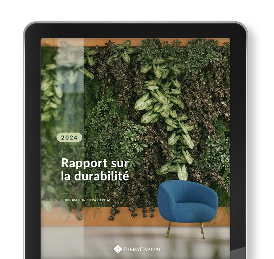 Consultez notre rapport<br /> d'investissement durable 2024